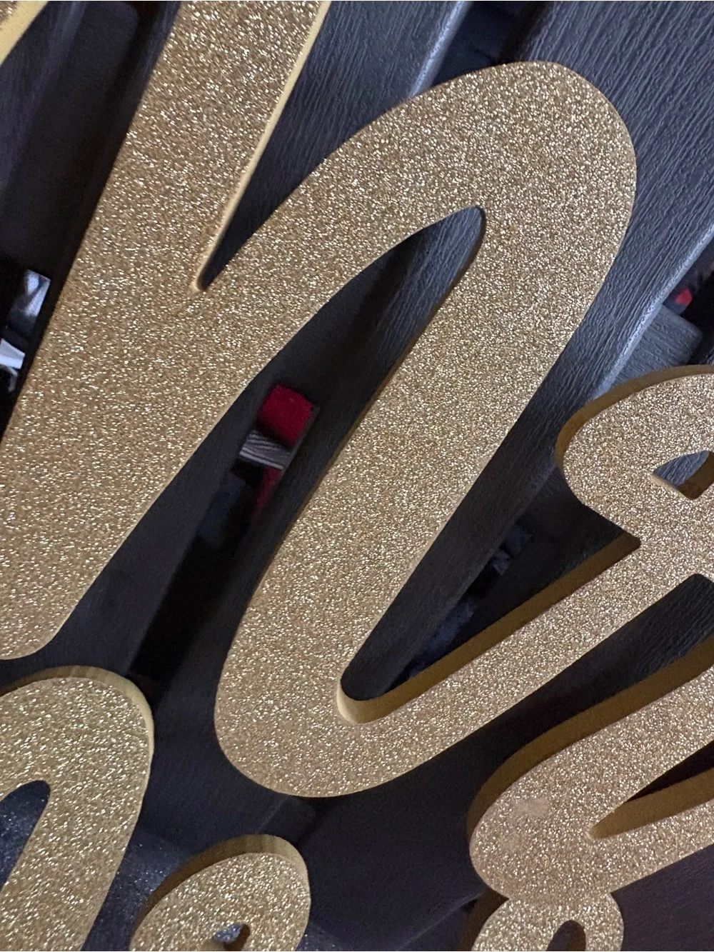 Hobby Lobby Gold Glitter 